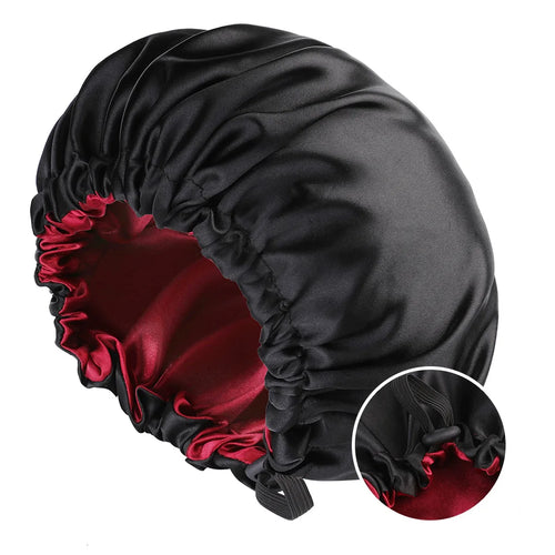 Aurellune Double-Layer Satin Bonnet